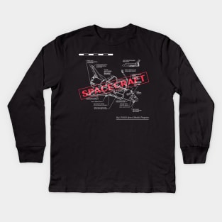 Space Craft - Spac Lover Kids Long Sleeve T-Shirt